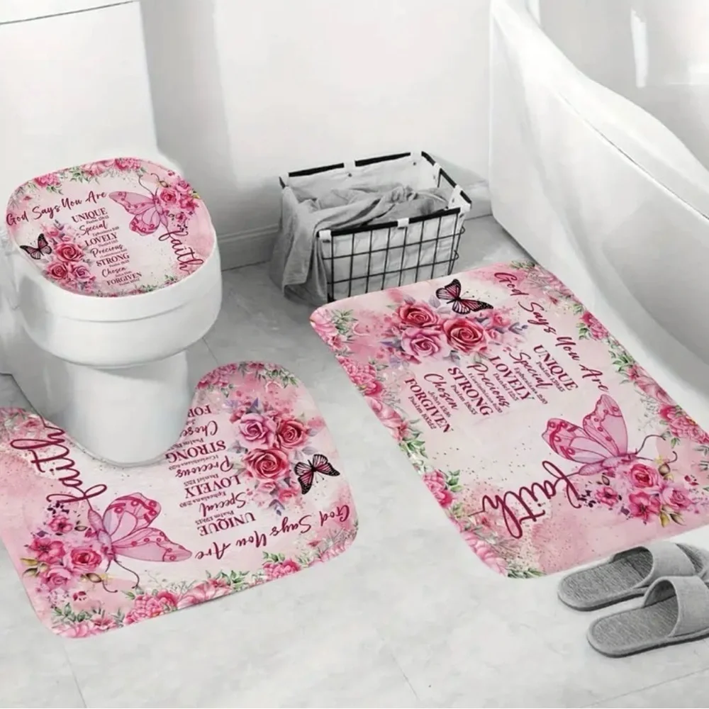 4pc Faith Bathroom Set NWT